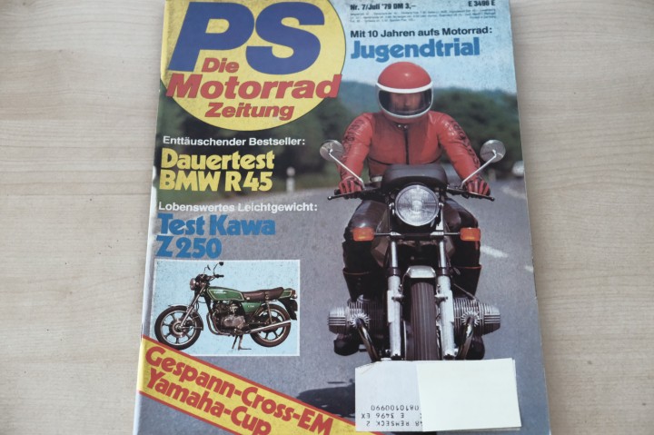 Deckblatt PS Sport Motorrad (07/1979)